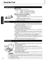 Предварительный просмотр 8 страницы Panasonic Toughbook CF-48S4HHUPM User Manual