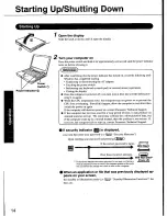 Preview for 14 page of Panasonic Toughbook CF-48S4HHUPM User Manual