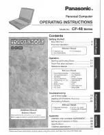 Panasonic Toughbook CF-48U4JHUPM User Manual preview