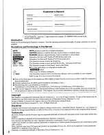 Preview for 2 page of Panasonic Toughbook CF-50AAKHUDM User Manual