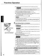 Preview for 12 page of Panasonic Toughbook CF-50AAKHUDM User Manual