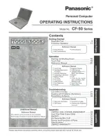 Preview for 1 page of Panasonic Toughbook CF-50F1FGUDM User Manual