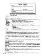 Preview for 2 page of Panasonic Toughbook CF-50F1FGUDM User Manual