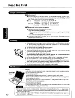 Preview for 10 page of Panasonic Toughbook CF-50F1FGUDM User Manual