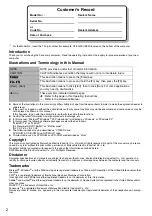 Preview for 2 page of Panasonic Toughbook CF-50J2KUEKM Operating Instructions Manual