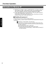 Preview for 12 page of Panasonic Toughbook CF-50J2KUEKM Operating Instructions Manual