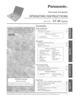 Preview for 1 page of Panasonic Toughbook CF-50Y4KGUDM User Manual