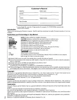 Preview for 2 page of Panasonic Toughbook CF-50Y4KGUDM User Manual