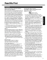Preview for 3 page of Panasonic Toughbook CF-51CCCDBBM Operating Instructions Manual