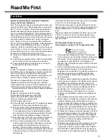 Preview for 3 page of Panasonic Toughbook CF-51ECCDBBM Operating Instructions Manual