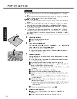 Preview for 12 page of Panasonic Toughbook CF-51GAMBAKM Operating Instructions Manual