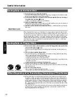 Предварительный просмотр 22 страницы Panasonic Toughbook CF-51GAMBAKM Operating Instructions Manual