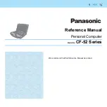 Предварительный просмотр 1 страницы Panasonic Toughbook CF-52AJC15AM Reference Manual