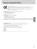 Предварительный просмотр 3 страницы Panasonic ToughBook CF-72 Series Operating Instructions Manual