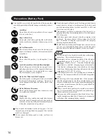 Предварительный просмотр 14 страницы Panasonic ToughBook CF-72 Series Operating Instructions Manual