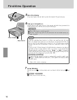 Предварительный просмотр 16 страницы Panasonic ToughBook CF-72 Series Operating Instructions Manual