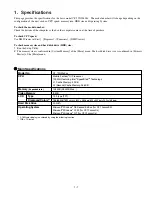 Предварительный просмотр 5 страницы Panasonic ToughBook CF-72 Series Service Manual