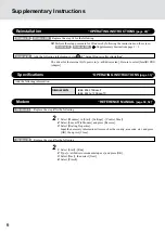 Preview for 6 page of Panasonic ToughBook CF-72 Series Supplementary Instructions Manual