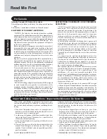 Preview for 4 page of Panasonic Toughbook CF-72V3JUZQM Operating Instructions Manual