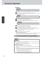 Preview for 12 page of Panasonic Toughbook CF-72V3JUZQM Operating Instructions Manual