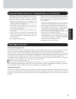 Preview for 5 page of Panasonic Toughbook CF-73 Series Operating Instructions Manual