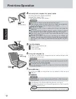 Preview for 12 page of Panasonic Toughbook CF-73 Series Operating Instructions Manual