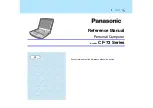 Предварительный просмотр 1 страницы Panasonic Toughbook CF-73 Series Reference Manual