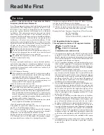 Preview for 3 page of Panasonic Toughbook CF-73XCVASBM Operating Instructions Manual