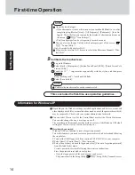 Preview for 14 page of Panasonic Toughbook CF-73XCVASBM Operating Instructions Manual