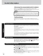 Preview for 22 page of Panasonic Toughbook CF-73XCVTSBM Operating Instructions Manual