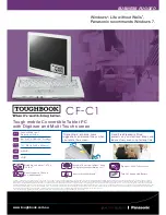 Предварительный просмотр 1 страницы Panasonic Toughbook CF-C1 Specifications