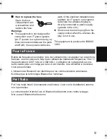 Предварительный просмотр 9 страницы Panasonic Toughbook CF-F8EWAZZAM Operating Instructions Manual