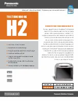 Panasonic Toughbook CF-H2ALFHA1M Specifications preview