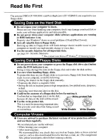 Preview for 6 page of Panasonic Toughbook CF-M31M User Manual