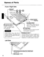 Preview for 8 page of Panasonic Toughbook CF-M31M User Manual