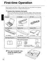 Preview for 10 page of Panasonic Toughbook CF-M31M User Manual