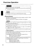 Preview for 12 page of Panasonic Toughbook CF-M31M User Manual