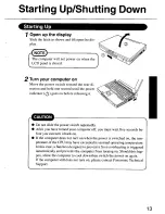 Preview for 13 page of Panasonic Toughbook CF-M31M User Manual