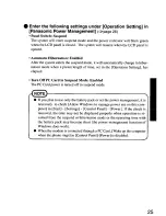 Предварительный просмотр 25 страницы Panasonic Toughbook CF-M32W5M User Manual