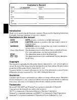 Preview for 2 page of Panasonic Toughbook CF-M33W5M User Manual