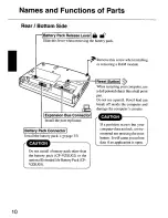 Предварительный просмотр 10 страницы Panasonic Toughbook CF-M33W5M User Manual