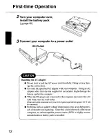 Предварительный просмотр 12 страницы Panasonic Toughbook CF-M33W5M User Manual