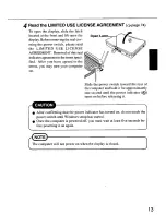 Preview for 13 page of Panasonic Toughbook CF-M33W5M User Manual