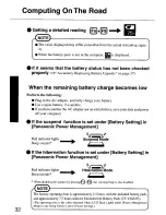 Предварительный просмотр 32 страницы Panasonic Toughbook CF-M33W5M User Manual