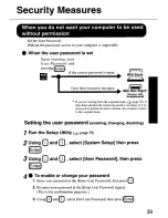 Предварительный просмотр 39 страницы Panasonic Toughbook CF-M33W5M User Manual