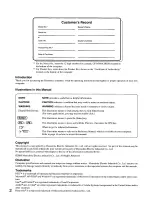 Preview for 2 page of Panasonic Toughbook CF-M34JA2BEM User Manual