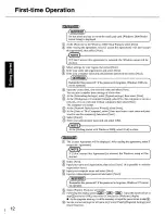 Preview for 12 page of Panasonic Toughbook CF-M34NPFZPM User Manual