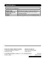 Предварительный просмотр 4 страницы Panasonic Toughbook CF-P1 Series Instruction Manual