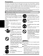 Preview for 6 page of Panasonic Toughbook CF-P1 Series Operating Instructions Manual