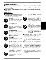 Preview for 7 page of Panasonic Toughbook CF-P1 Series Operating Instructions Manual